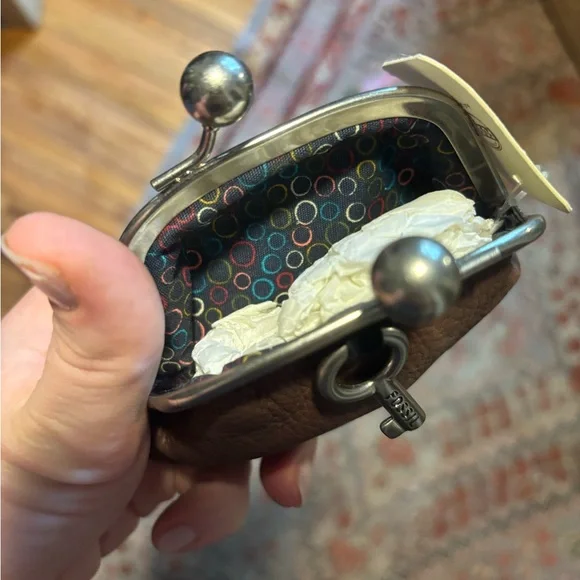 Fossil Striped Coin Purse - Picture 3 of 3